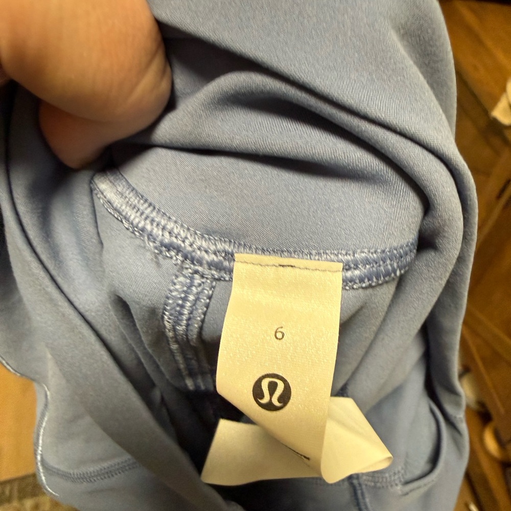 Lululemon Nulu Slim-Fit High-Rise Skirt Oasis Blue Size 6 - Picture 5 of 6
